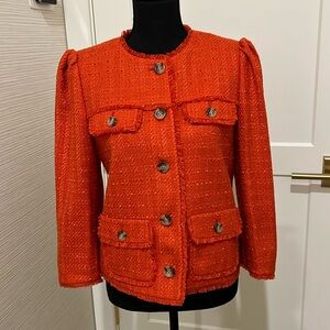 Ann Taylor tweed blazer
